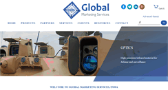 Desktop Screenshot of gms-india.com